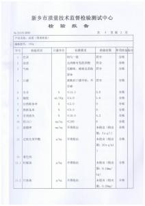 檢驗報告